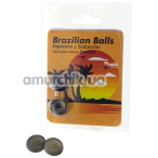 Лубрикант c эффектом вибрации Brazilian Balls Explosion y Seduccion, 2 шт - Фото №1
