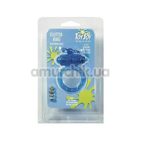 Виброкольцо Flutter Ring, голубое