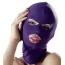 Маска Bad Kitty Naughty Toys Hood Eyes Mouth, фіолетова