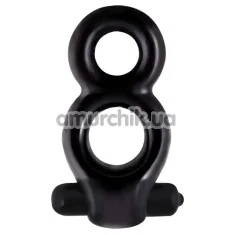 Віброкільце Renegade Vibrating Men's Ring, чорне - Фото №1