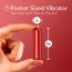 Клиторальный вибратор Kool Vibes Rechargeable Bullet, красный - Фото №7