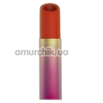 Симулятор орального секса для женщин Odeco Every Night Toys Suction Vibrator Lipstick, розовый - Фото №1
