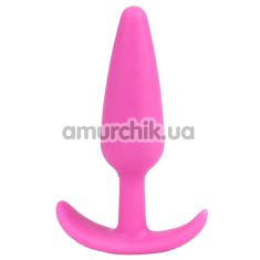 Анальная пробка Lovetoy Lure Me Butt Plug Slim, розовая - Фото №1