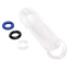 Насадка на пенис Size Up 1.5 Inch See-Thru Stretch Penis Extender With Pleasure Points & Ball Loop, прозрачная - Фото №2