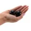 Вагінальні кульки Black Glass Ben-Wa Balls Medium, чорні - Фото №4
