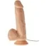 Вибратор Mister Dixx The Original Vibrating Cheeky Chief 7.5, телесный - Фото №2