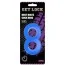 Эрекционное кольцо Get Lock Duo Cock 8 Ball Ring, голубое - Фото №3