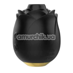 Симулятор орального секса для женщин Fifty Shades of Grey Hearts & Flowers Clitoral Suction Stimulator , черный - Фото №1