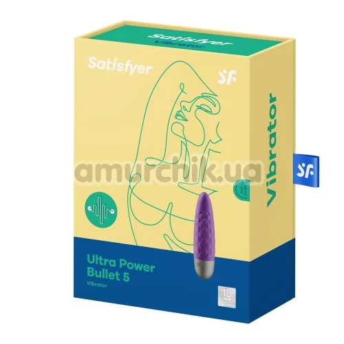 Клиторальный вибратор Satisfyer Ultra Power Bullet 5, фиолетовый