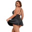 Платье Star Night Wet Look Adult Dress, черное - Фото №13