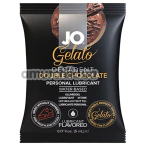 Оральный лубрикант JO Gelato Decadent Double Chocolate - двойной шоколад, 5 мл - Фото №1