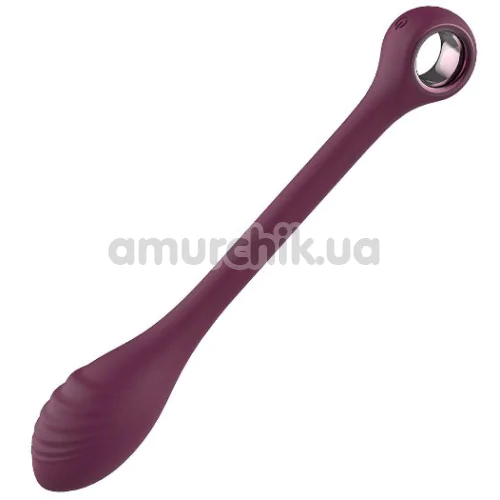Вібратор для точки G Glam Bendable G-Spot Vibe, фіолетовий