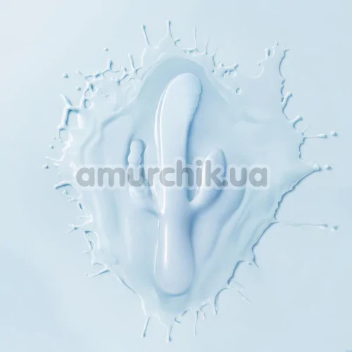 Анально-вагинально-клиторальный вибратор Good Vibes Only Sage, голубой