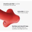Фаллоимитатор Fun Factory Magnum Dildo, красный - Фото №6