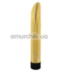 Вібратор Sensuous Massager, золотий - Фото №1