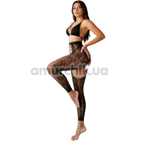 Колготки Star Night Open Lace Tights Leggings, черные