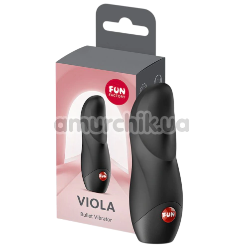 Клиторальный вибратор Fun Factory Viola, черный