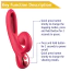Вібратор Sweet Play Tongue-Flipping Vibrator А4, червоний - Фото №11