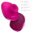 Щетка для тела Geske Body Brush 4 in 1 Suction Mount Metal, розовая - Фото №6