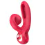 Вібратор Sweet Play Tongue-Flipping Vibrator А4, червоний - Фото №1