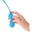 Вагінальні кульки A-Toys Pleasure Balls 764004, блакитні - Фото №5