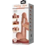 Фалоімітатор Sliding Skin Bendable 8.1 6NRG-1, коричневий - Фото №10