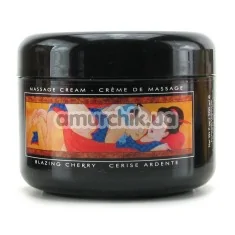 Крем для массажа Shunga Massage Cream Blazing Cherry - вишня, 200 мл - Фото №1