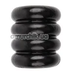 Ерекційне кільце GK Power Quad Play Cock Ring, чорне - Фото №1