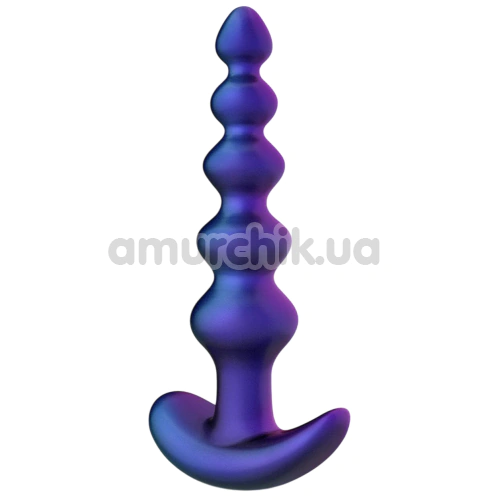 Анальный вибростимулятор Hueman Galaxy Force Anal Beads, фиолетовый