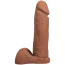 Фаллоимитатор Doc Johnson The Realistic Cock With Balls 8, светло-коричневый - Фото №4