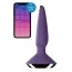Анальная пробка с вибрацией Satisfyer Plug-ilicious 1, фиолетовая - Фото №1