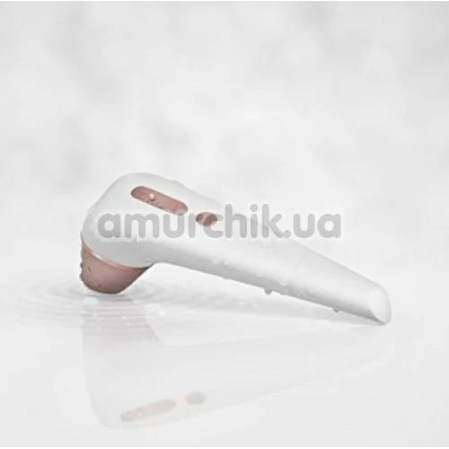 Симулятор орального сексу для жінок Satisfyer Number Two, білий