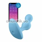 Вибростимулятор простаты Satisfyer Deep Diver, голубой - Фото №1