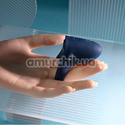 Віброкільце для члена Playboy Pleasure Point, синє