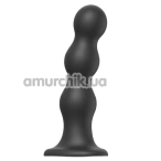 Фалоімітатор Strap-On-Me Dildo Plug Balls XL, чорний - Фото №1