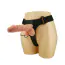 Страпон з вібрацією Ultra Passionate Harness 022084, тілесний - Фото №6