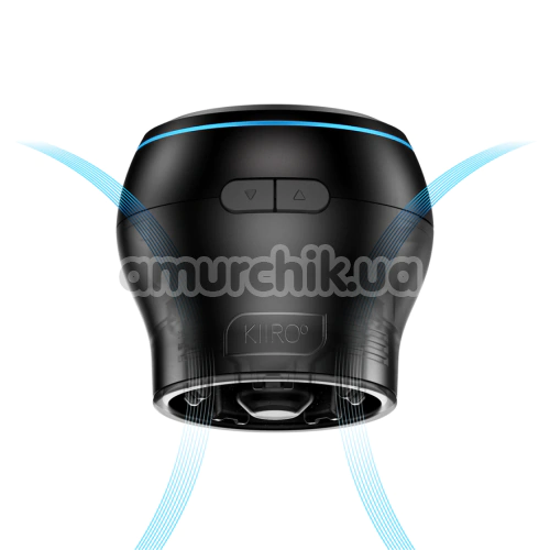 Набір Kiiroo Interactive Suction Device + Stroker: інтерактивна насадка PowerBlow + мастурбатор Feel Victoria June Mouth