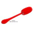 Віброяйце Pretty Love Kirk Super Soft Silicone, червоне - Фото №6