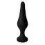 Анальная пробка с вибрацией UnderControl Silicone Vibrating Anal Plug with Remote Control, черная - Фото №2