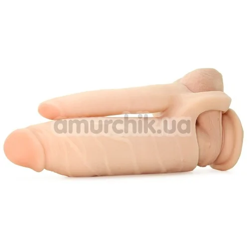 Подвійна насадка на пеніс Fantasy X-tensions Double Trouble 1 inch Extension