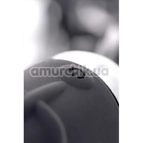 Вибратор с флоггером Black&Red Tail Vibrator, черный