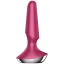 Анальная пробка с вибрацией Satisfyer Plug-ilicious 2, бордовая - Фото №2