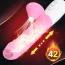 Вібратор з підігрівом Boss Silicone Vibrator USB 7, темно-рожевий - Фото №3