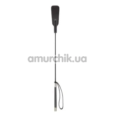 Стек DS Fetish Classic Riding Crop With Metal Tips Short, черный - Фото №1