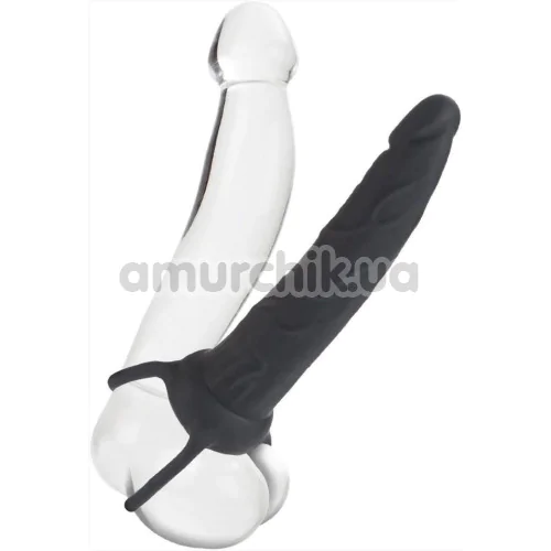 Анальная насадка Love Rider Dual Penetrators, черная