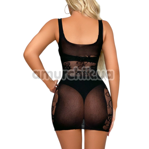 Платье Star Night Flirty Mini Dress, черное