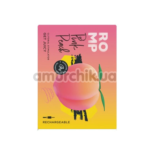 Симулятор орального секса для женщин Romp Pink Peach, розовый