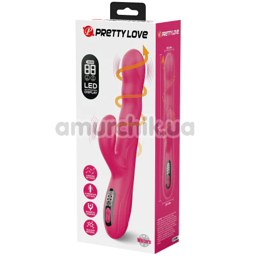 Вибратор Pretty Love Winters, розовый