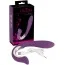 Вібратор кліторальний і точки G Javida Vibe with Clit Stimulator, фіолетовий - Фото №7