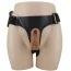 Страпон с вибрацией Ultra Passionate Harness Realdeal Penis Strap On, коричневый - Фото №12